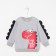 Svitshot children's, gray color, height 74 cm
