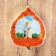 Magnet "Novosibirsk. Chapel of the Wonderworker Nikolai "