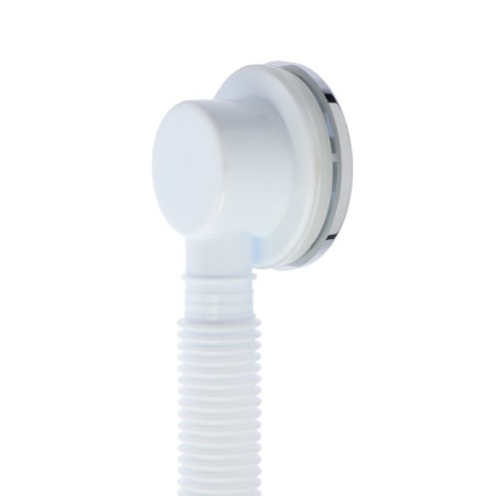 Siphon "Ani Plast" EC255s, 40 x 50, for a bath, with a flexible pipe, the "click-cracker" system, chrome-7