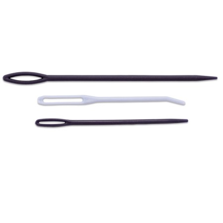 Needles for wool, plastic, 3 pcs. in assortment-2