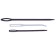 Needles for wool, plastic, 3 pcs. in assortment