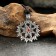 Alatyr-star amulet-cranes No. 1, tin