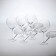 A set of glasses for wine Carduelis, glass, 640 ml, 6 pcs