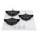Honing surface Homsair HGG431WH, gas, 3 burners, white