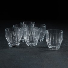Set of glass glasses Diamond, 275 ml, 6 pcs