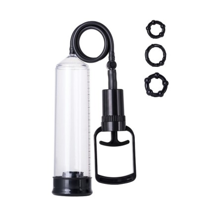 Pump for Penis Toyfa A-Toys, PVC, Black Color, 23.5 cm-1