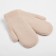 Women's mittens minku "softness", p. 23 cm, col. beige