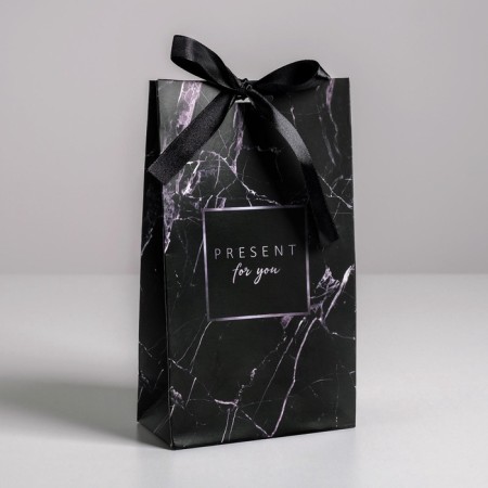 Gift package with a ribbon, packaging, “for you”, 13 x 23 x 7 cm-2