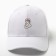 Women's cap Minaku "Love" Color White, rr 56-58