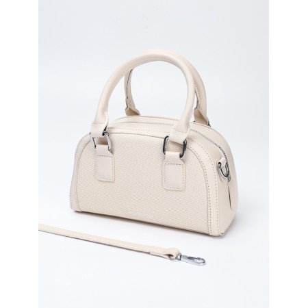 Women's bag, 22*7*14, lightning departure, belt lengths, white-5