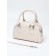 Women's bag, 22*7*14, lightning departure, belt lengths, white