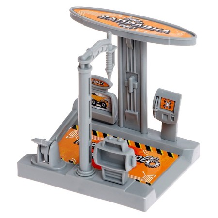 Parking "Stroydlostka", with 3 metal machines-9