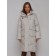 Coat insulated winter feminine, size 48, color light gray
