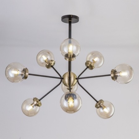 Cutilux Cutilux chandelier CL105295 78x78x64 cm, 9x40W, E14, brown color-11