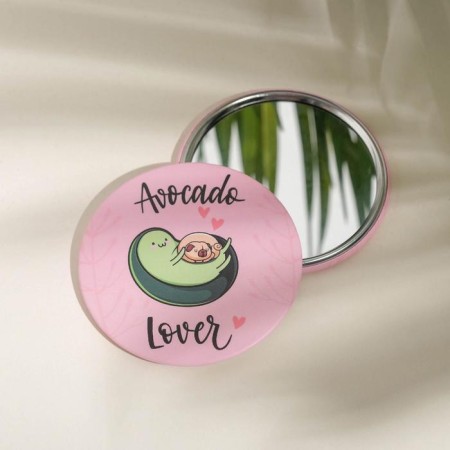 Зеркало карманное Avokado lover, d=7 см-1