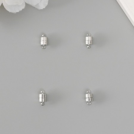 Floor with magnetic metal silver 0.7x1.2x0.7 cm-2