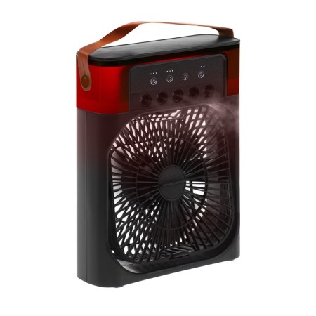 LOF-06 portable fan, with a moisturizer function, 3 speeds, USB power, black-1