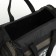Sports bag with lightning, 3 outer pockets, black/green color