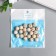 Beads for creativity plastic "Marble. Bezh" d = 1.2 cm set 20 grams