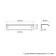 Penfois handle Cappio RT002, L = 150 mm, m/o 128 mm, color gray color