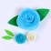 Set for creativity: Decor made of felt and a set of beads "Flower Fantasy"