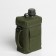 Tourist Flood "Adventure" 2 l, with a case, olive