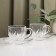 Tea -glass set "Bliss", 4 items: 2 cups 150 ml, 2 saucers d = 12 cm