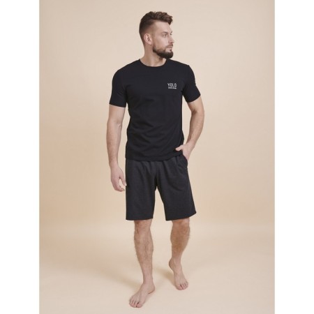 Male shorts, size l, black color-4