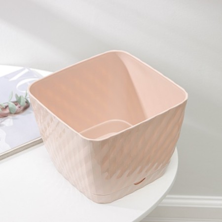 Pot with the pallet "Classic", 4.5 l, beige color-1