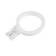 Laying under the flush tank Masterprof IS. 130252, round, 112 x 85 x 13 mm, white