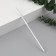 Knitting hook, with Teflon coating, d = 3 mm, 15 cm