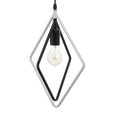 Lamp Bayerlux 40391/1 E27 40W Black-White 25x10x30-130 cm-4