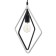 Lamp Bayerlux 40391/1 E27 40W Black-White 25x10x30-130 cm