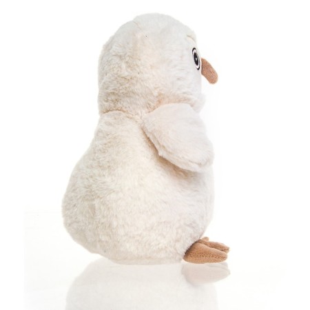 Soft Gulliver toy "Owl Sofia", white color, 23 cm-3