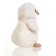 Soft Gulliver toy "Owl Sofia", white color, 23 cm