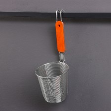 Basket for the preparation of potatoes free, 31cm, wood handle