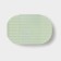 Road soap dish with a “relief” lid, plastic, 11.5 × 7.5 × 4 cm, pistachio