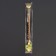Massage - Chesalka, universal, with a spoon, wooden, 47 × 4 × 3 cm, yellow color