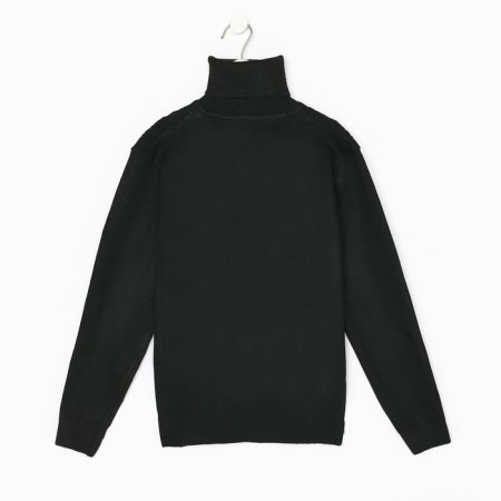 Sweater for a boy, black color, height 116-122 cm-2
