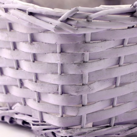 Playfish basket, 21 x 21 x 12/16x16 cm, purple, willow-3