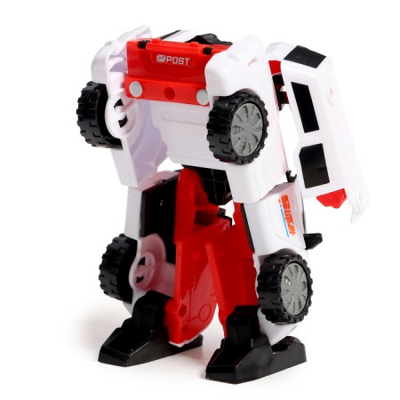 Set of robots "Autobots", 2 pieces, green color, white-5