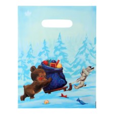 Star Delivery package, polyethylene with a cut pen, 30x23 cm, 30 μm