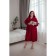 Frequencies Tainted Hood with a hood, size 60-62, burgundy color