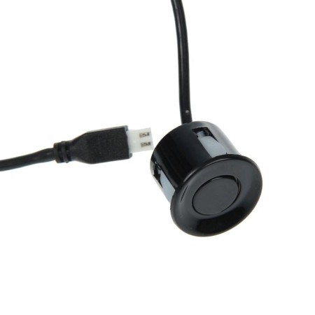 Parktronika sensor, landing d 22 mm, wire 230 cm. Black-1
