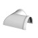Groove angle 90 ° PVC D125