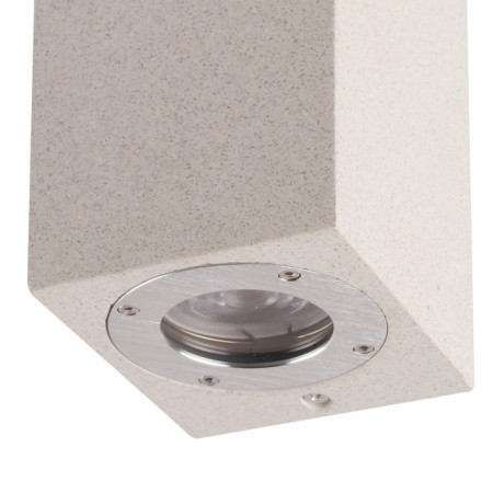 Street lamp Mantra Levi, GU10, 2x12W, 100x86x180 mm, white color-1