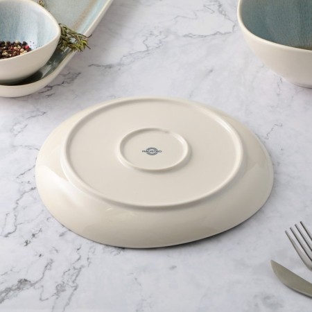 Porcelain dining porcelain Magistro Ocean, D = 23 cm, blue color-3