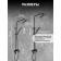 The shower system Zein Z3869, mixer, tropical and hand watering can, aluminum, black