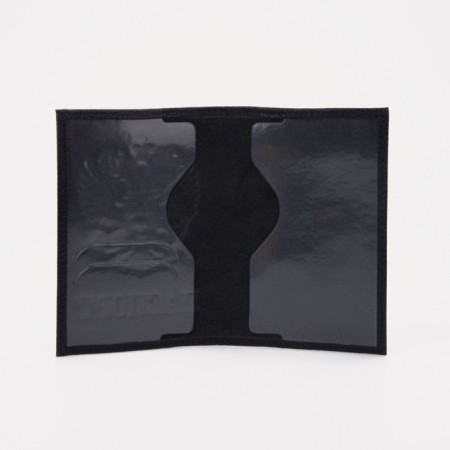 Cover for passport, black color-2