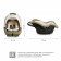 Car Seiger Siger "Daphni", group 0+, 0-13 kg, 0-1.5 years old, olive